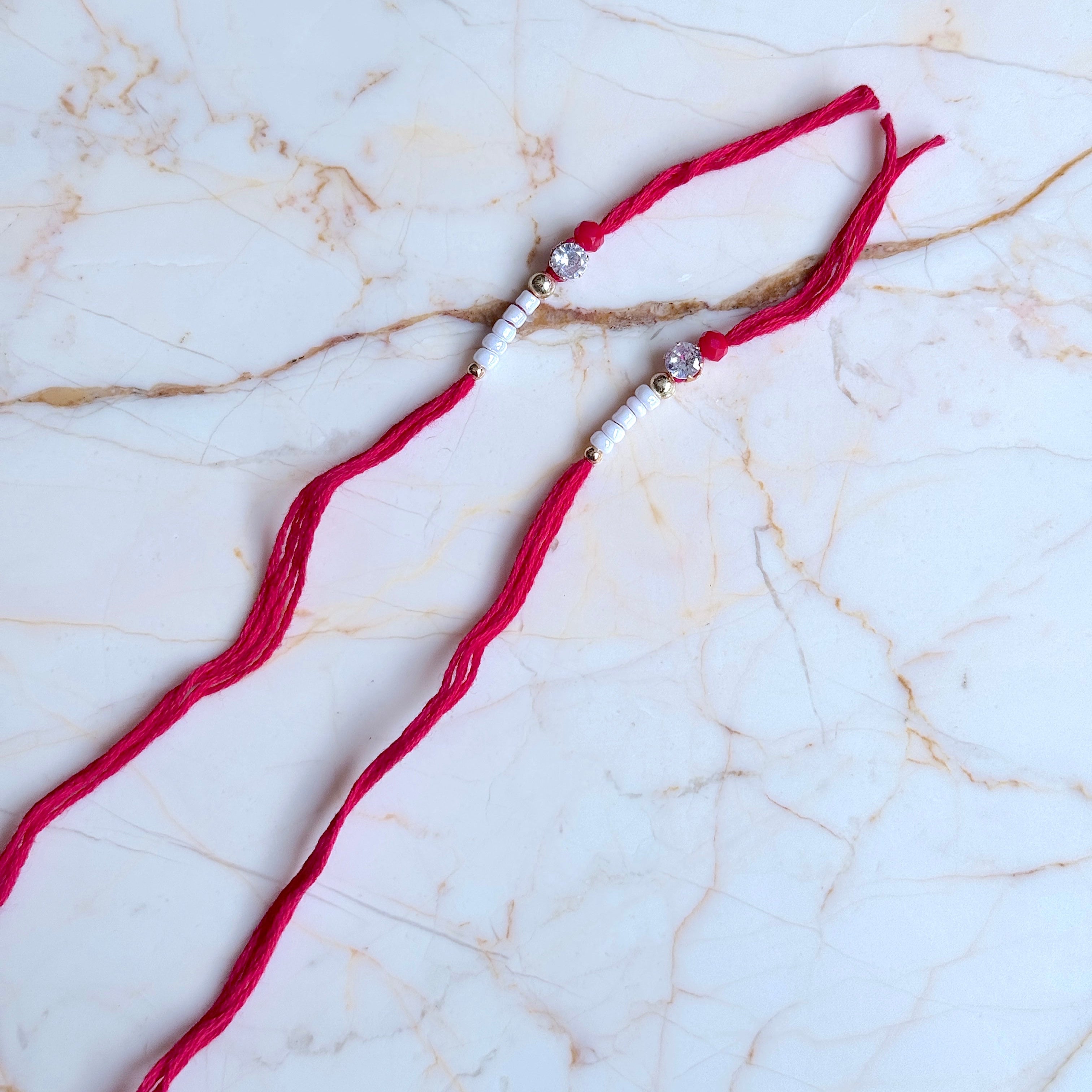 Ready Rakhi Thread - RED