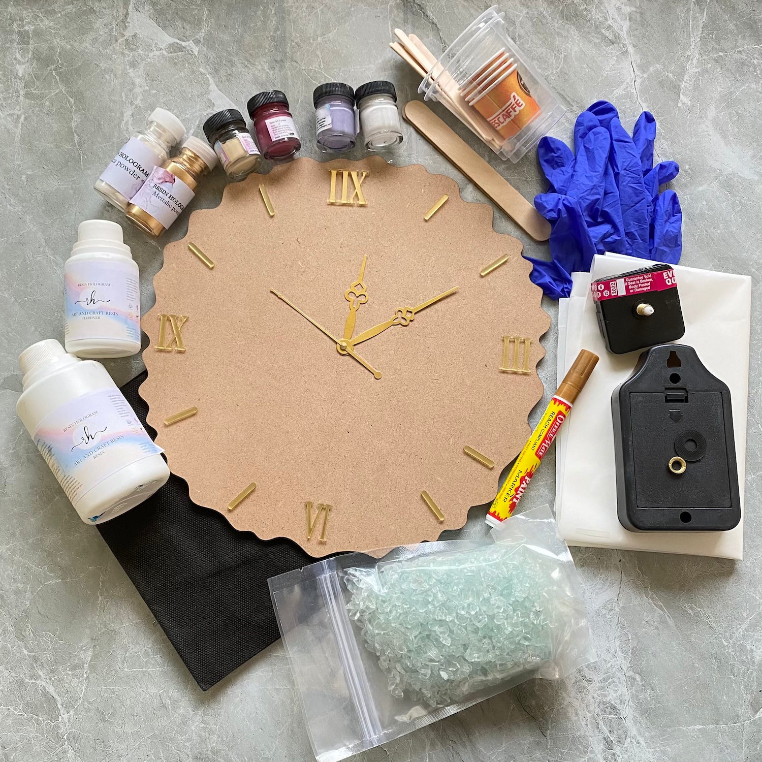 Resin Crafts Tutorial Clock: Create Stunning DIY Timepieces
