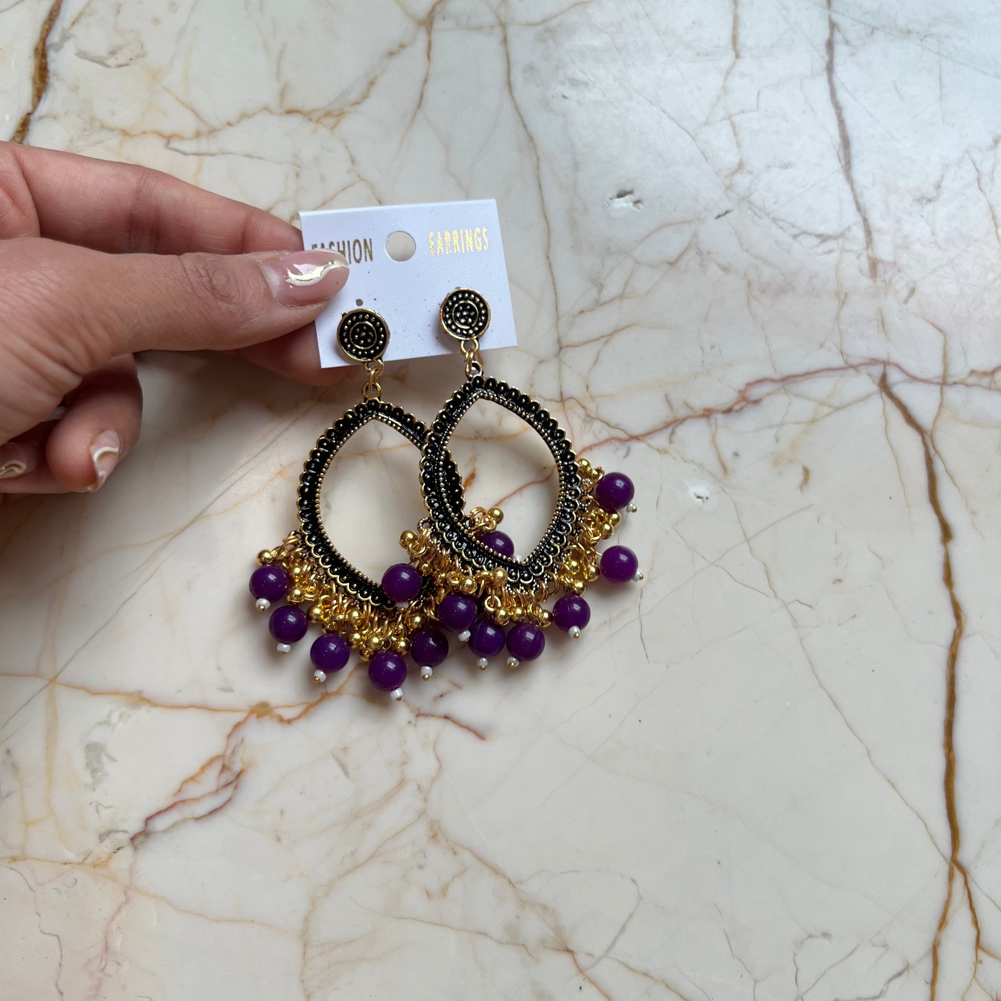 Gold Earring Bezel