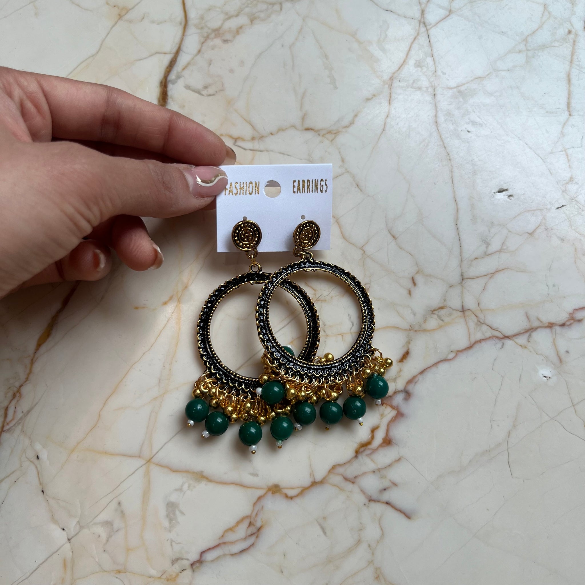 Gold Earring Bezel