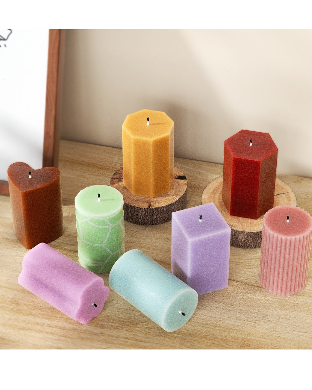Pillar Candle Mould - Round