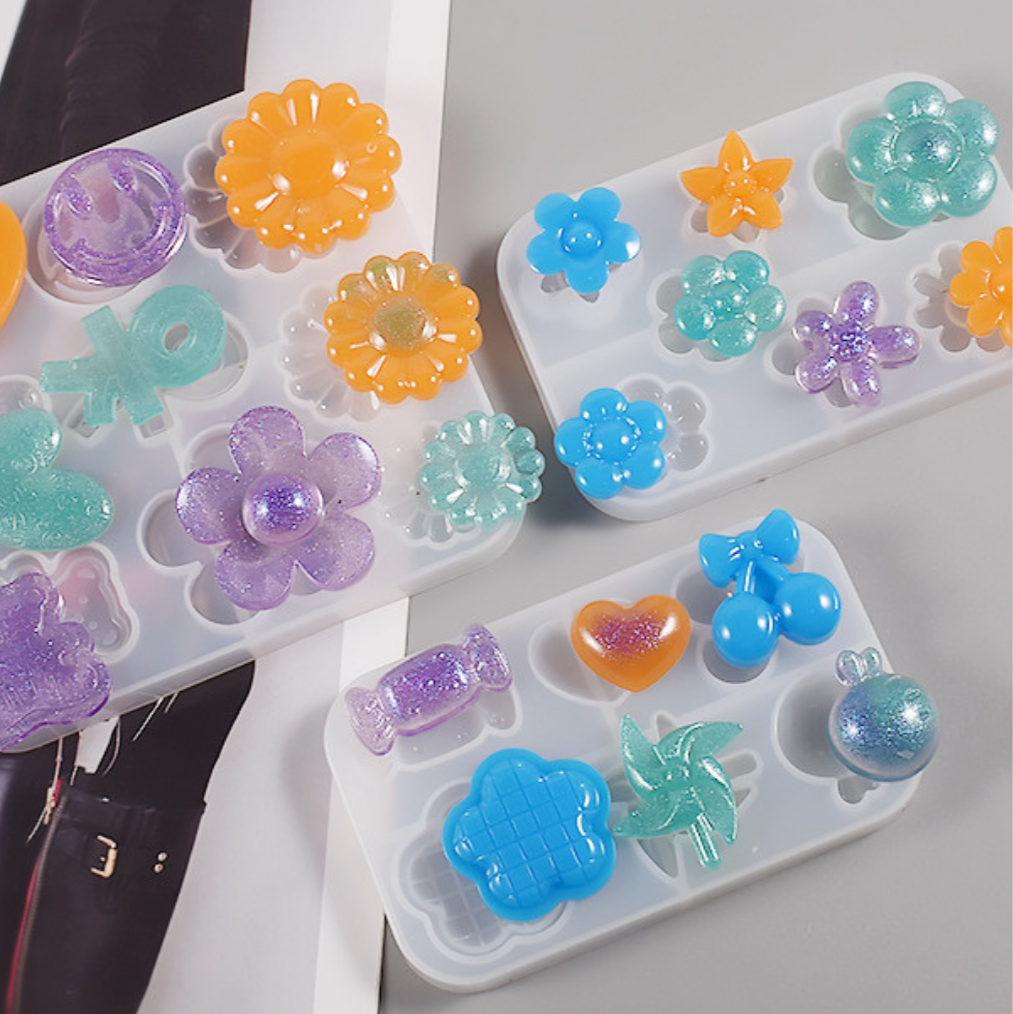 3D Bloom Flower Mould
