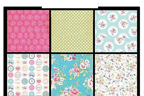 Paper Pack for Art & Craft 12 X 12 Inch - Floral