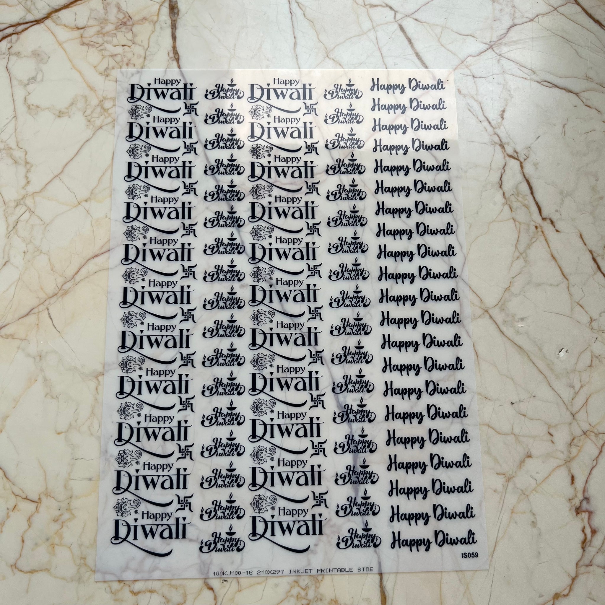 Diwali 03 - Insert Sheet