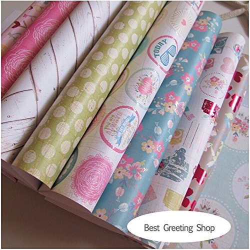 Paper Pack for Art & Craft 12 X 12 Inch - Floral
