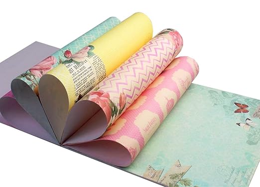 Paper Pack for Art & Craft 12 X 12 Inch - Mix