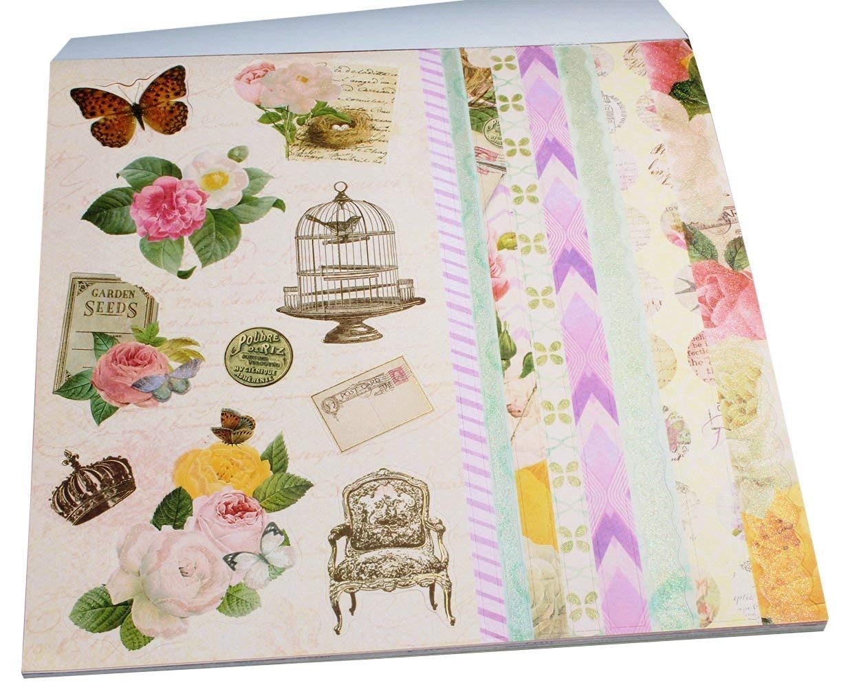 Paper Pack for Art & Craft 12 X 12 Inch - Mix
