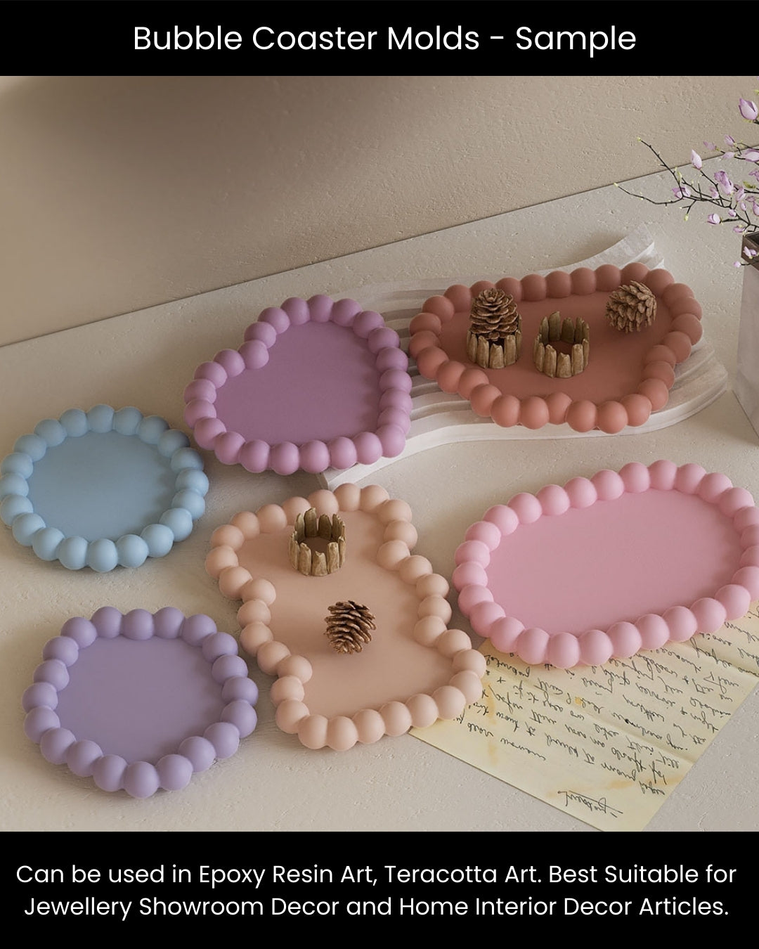 Bubble Tray Mould - Heart