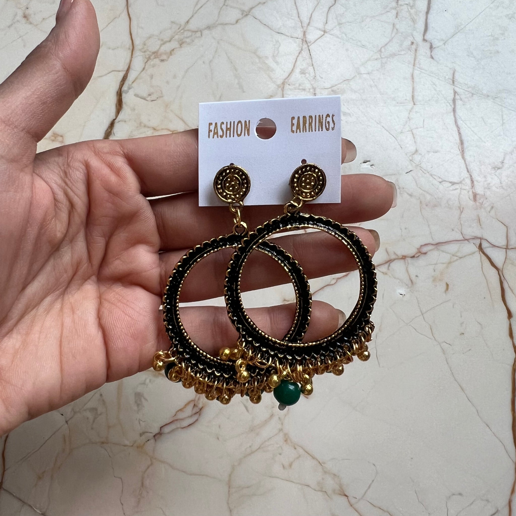 Gold Earring Bezel