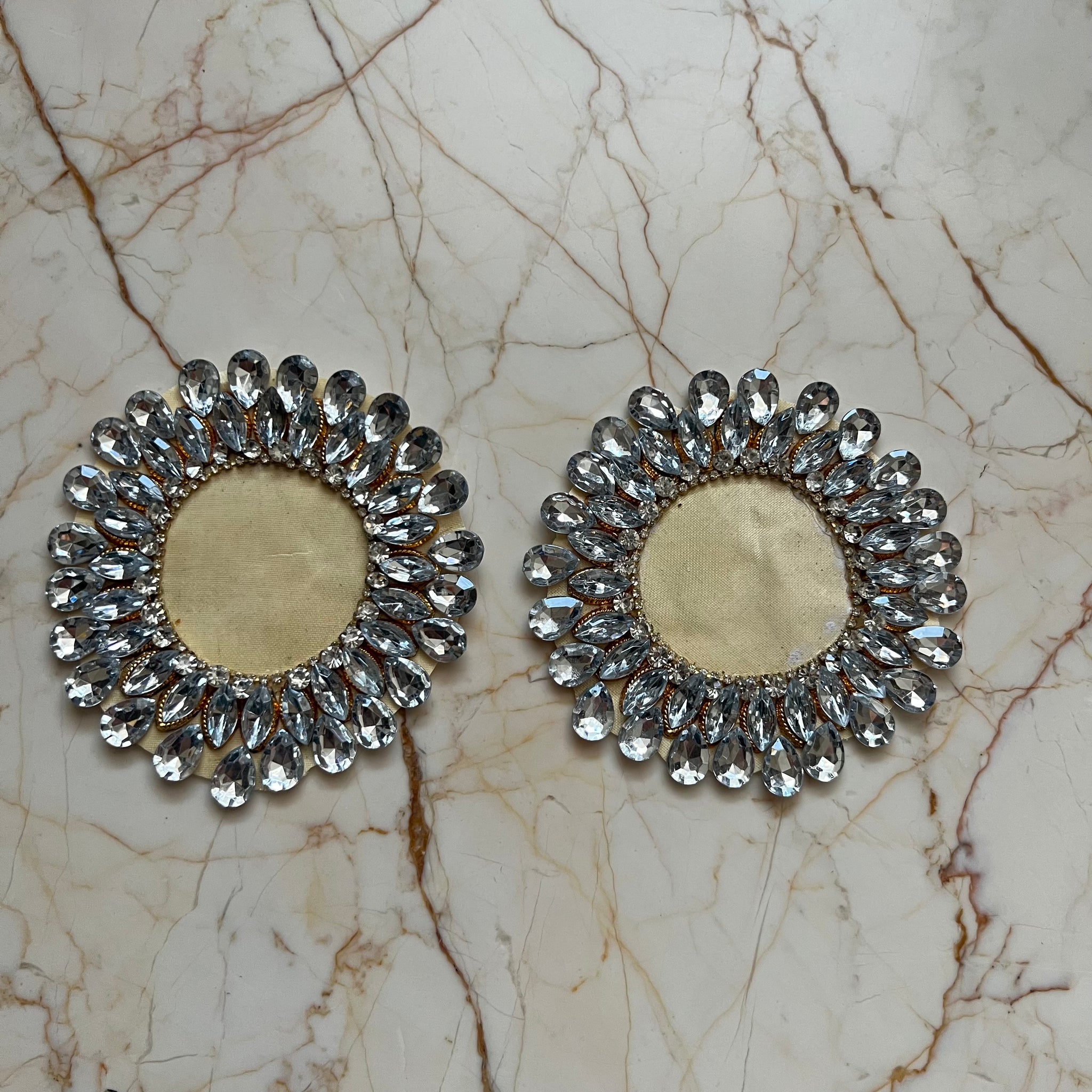 Crystal tealight patches