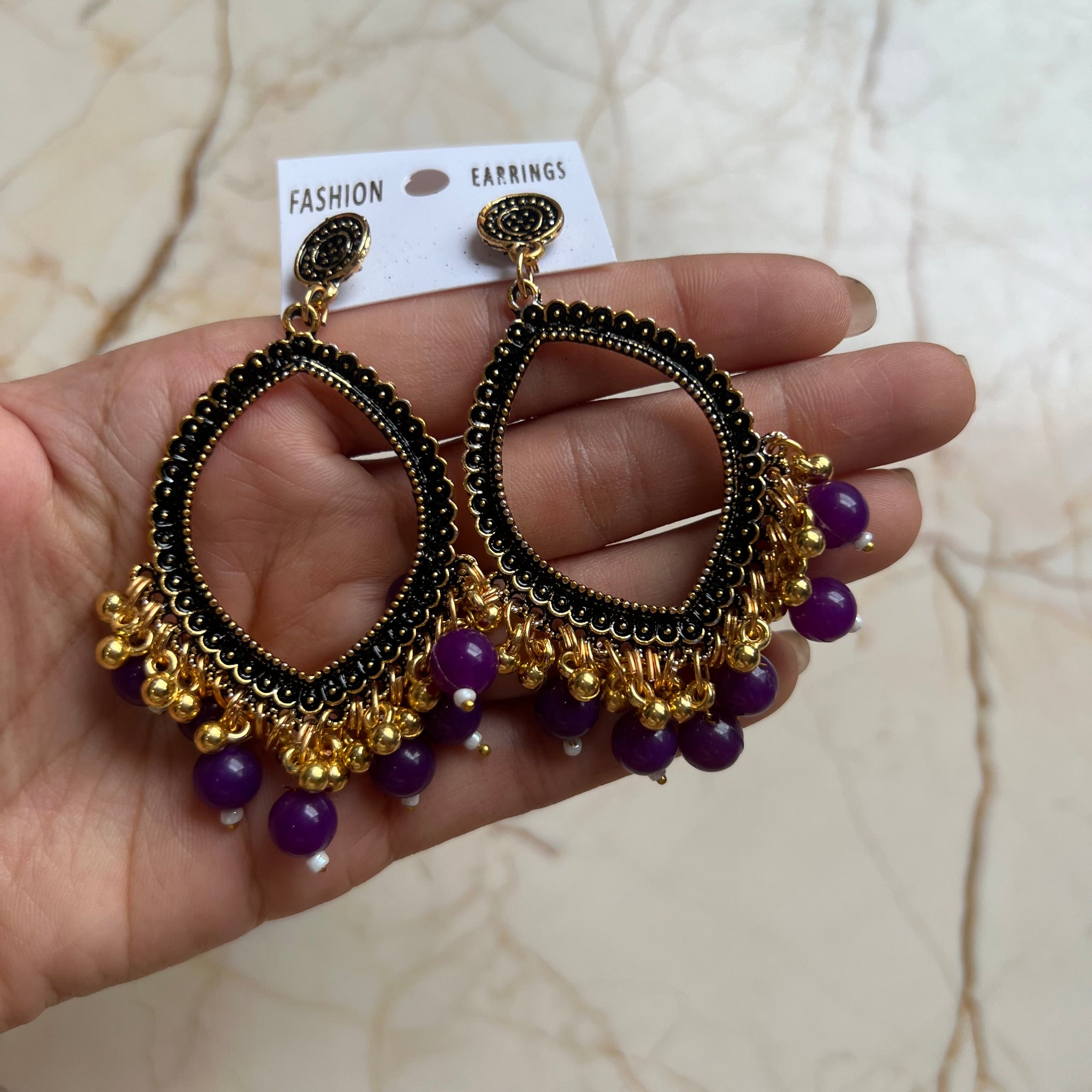 Gold Earring Bezel