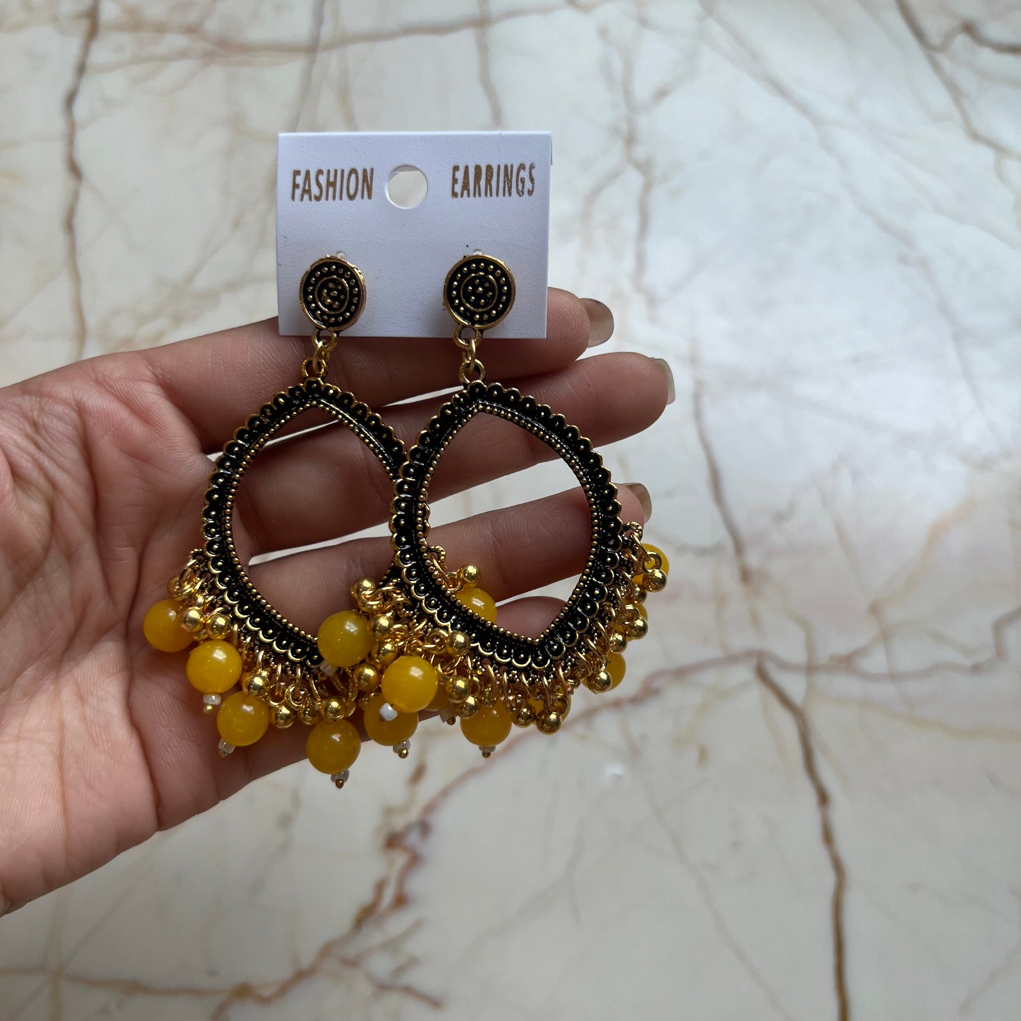 Gold Earring Bezel