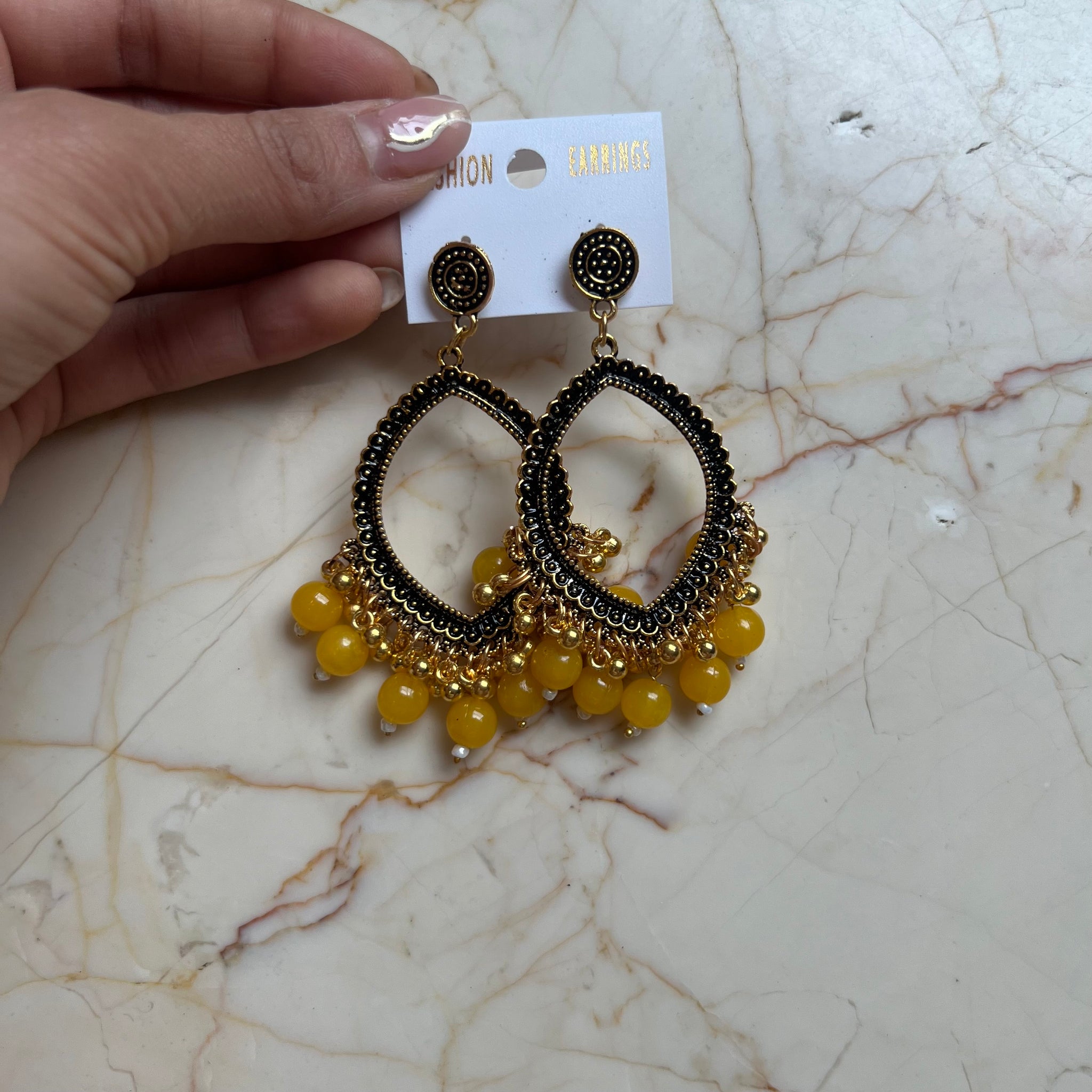 Gold Earring Bezel