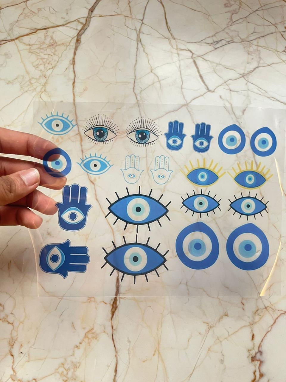 A5 Evil Eye Insert Sheet