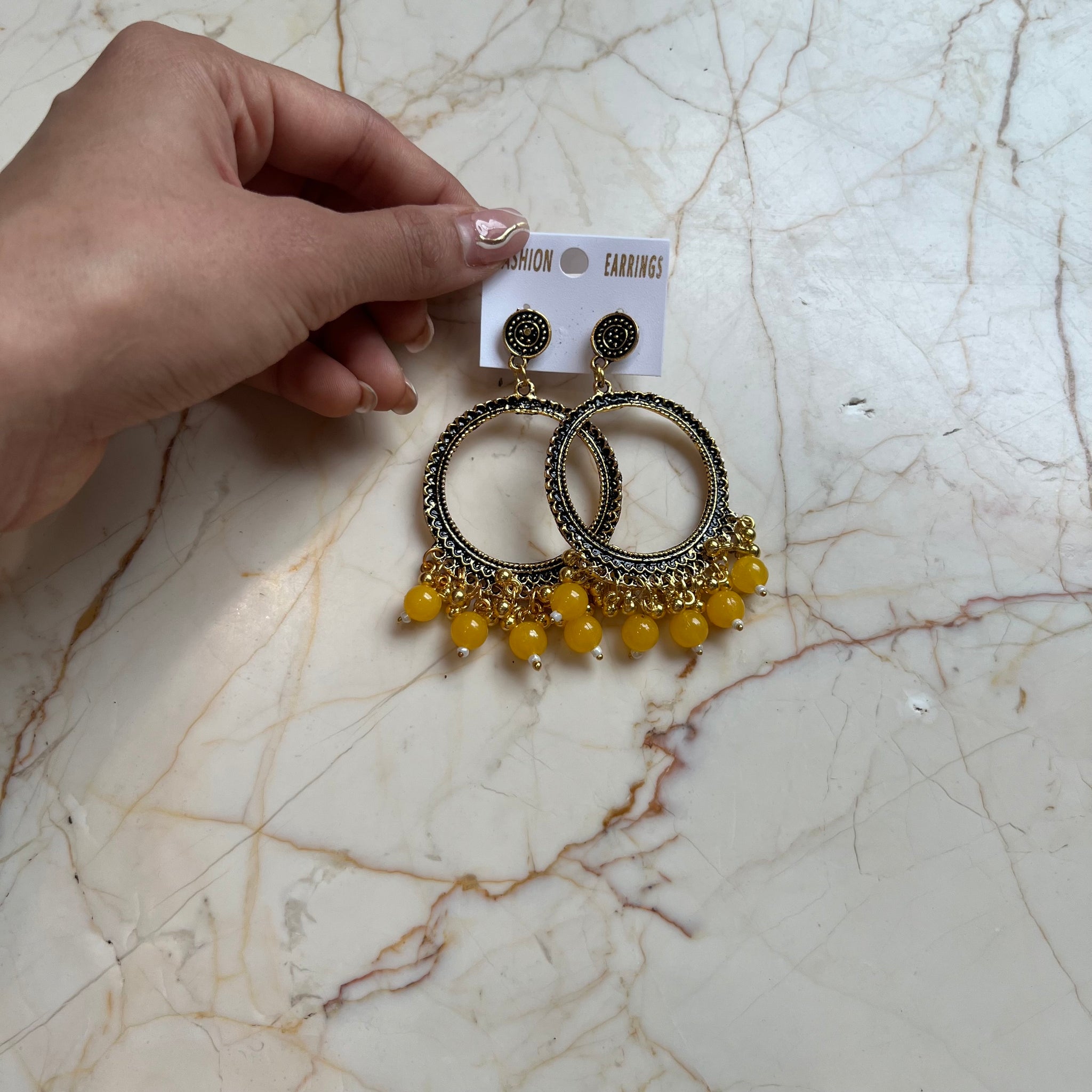 Gold Earring Bezel