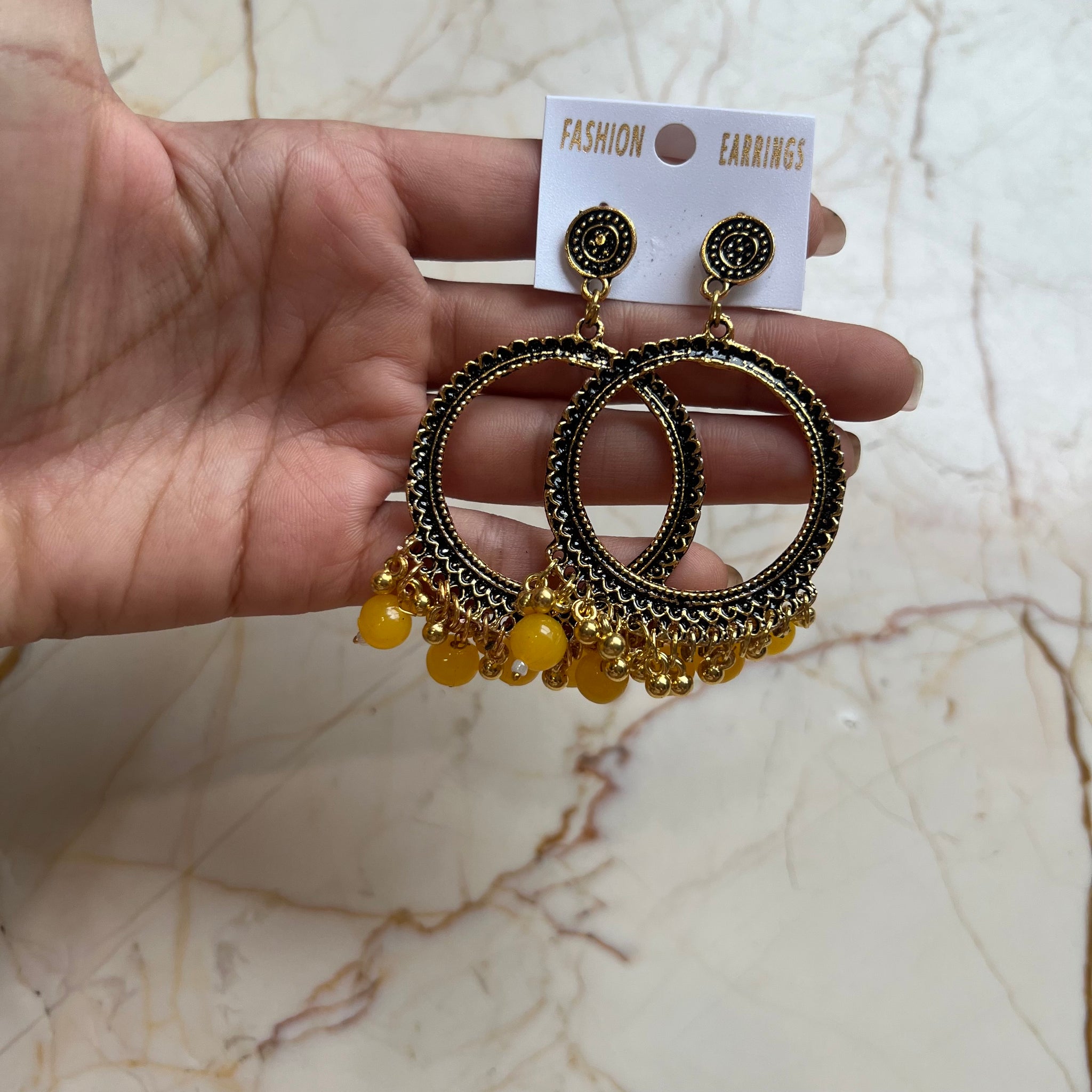Gold Earring Bezel