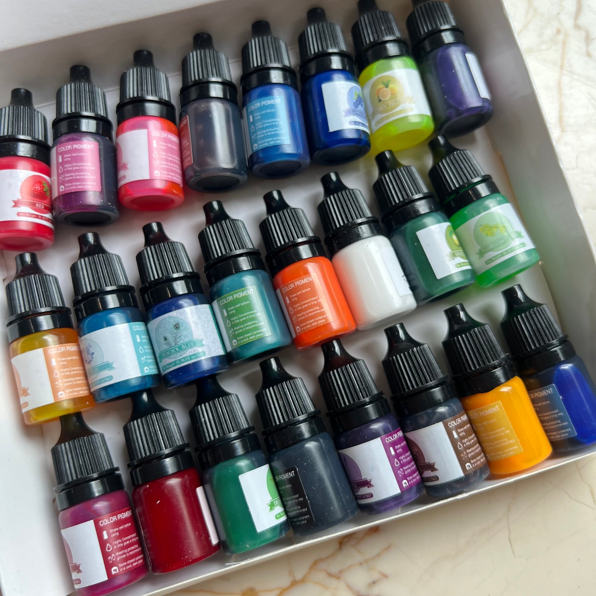 Resin Pigment Set