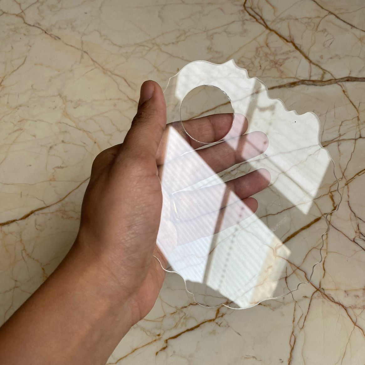 Transparent Acrylic Palette