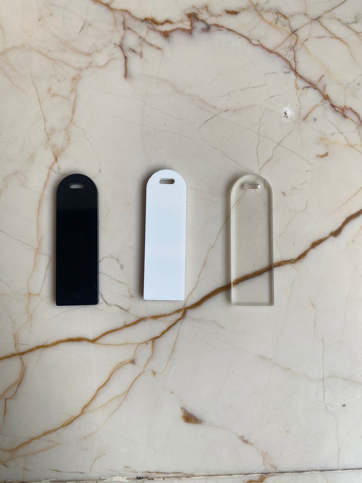 Acrylic tags / bookmarks (Large)