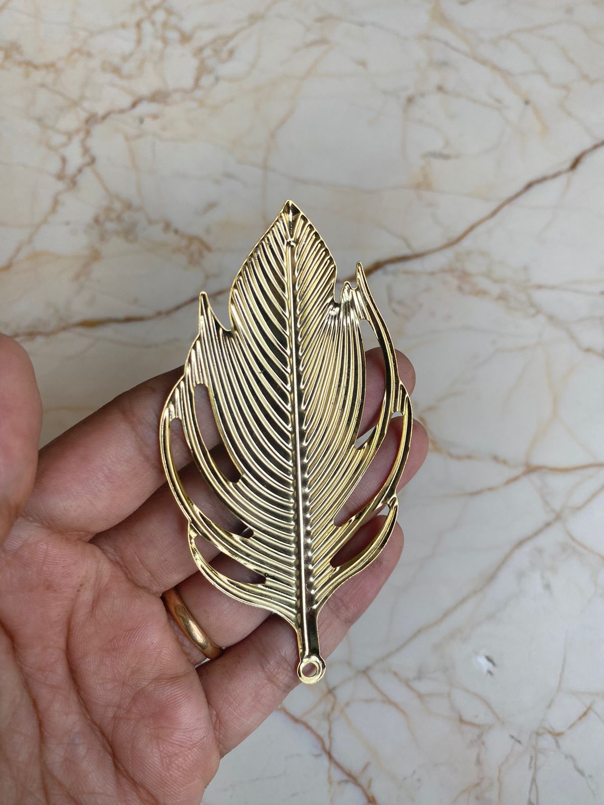 Metal Feather Cut out