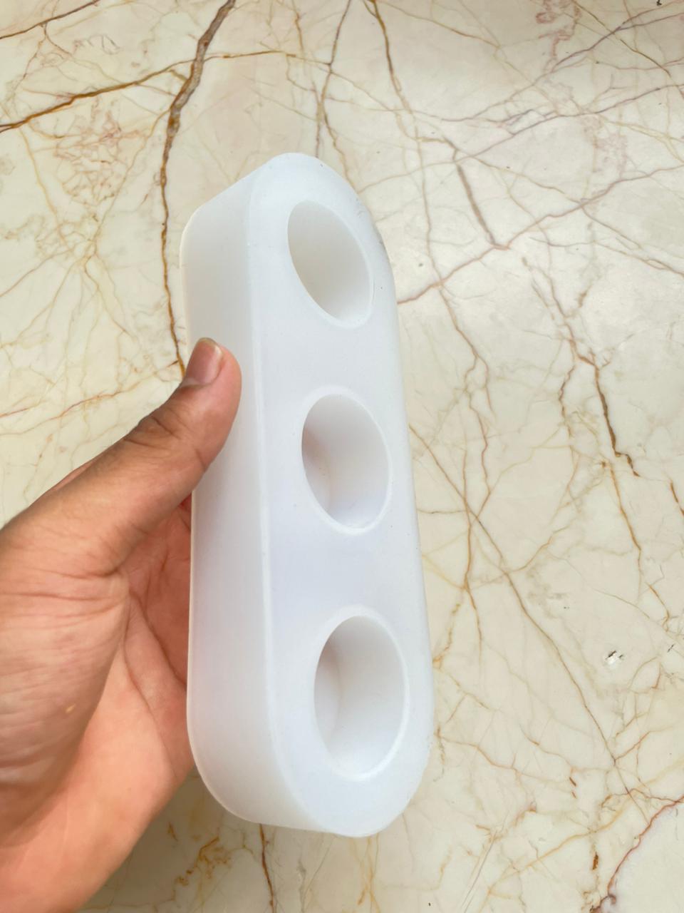3 Cavity Tea light holder Mould