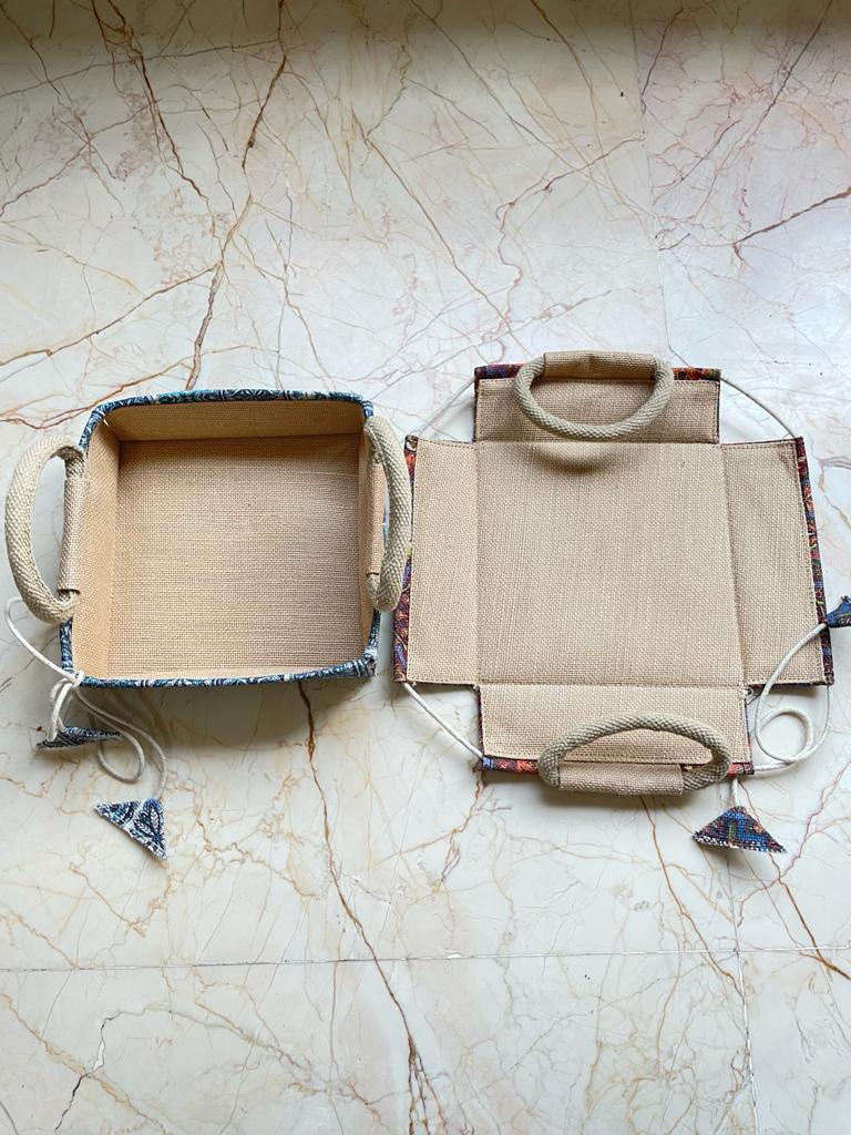 Foldable Hamper Tray - Red