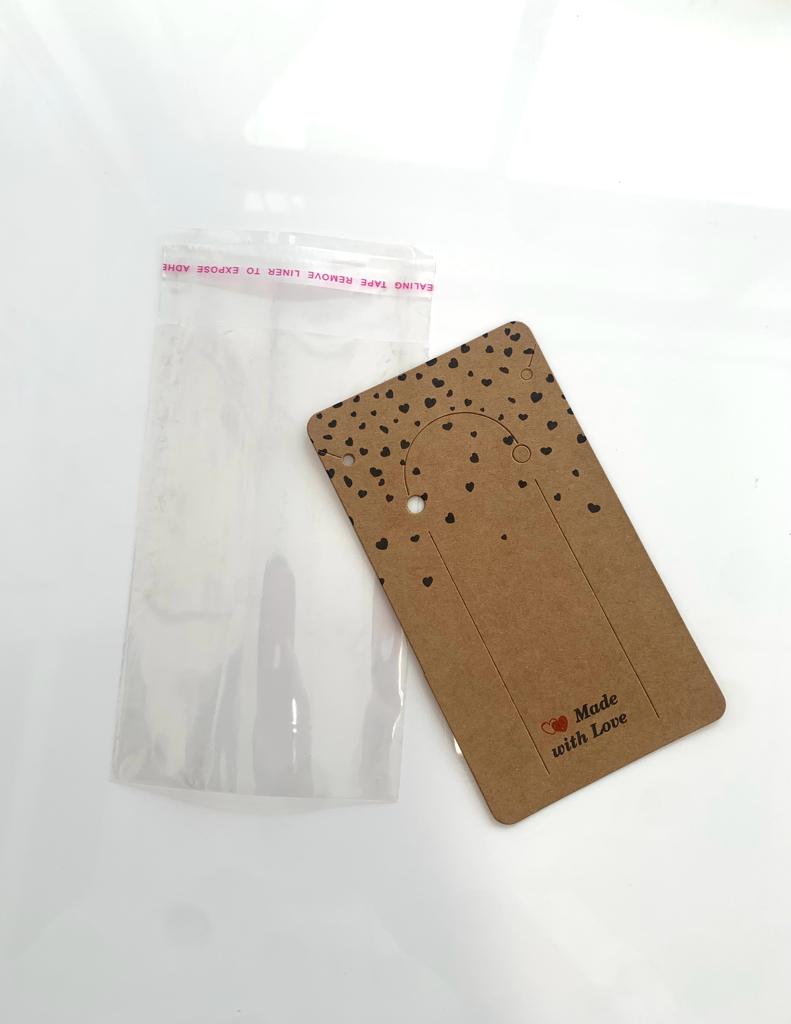 Packing Net Card Keychain Packing Cards With Packets.