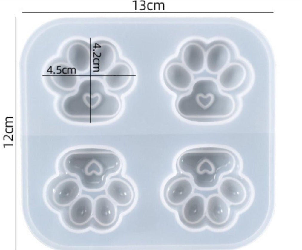 Dog Paw mold.