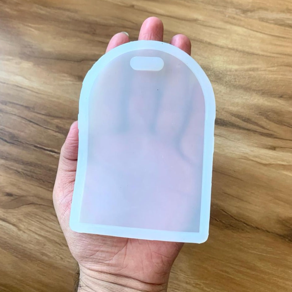 Dome Tag Handmade mold.