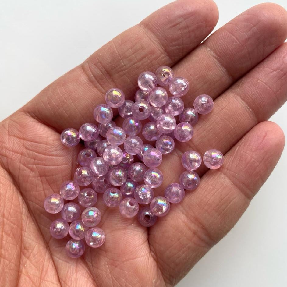 Holoshine translucent beads