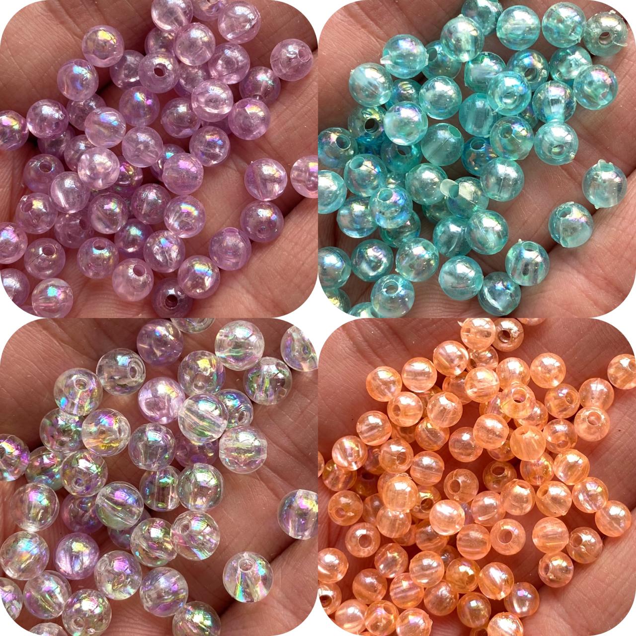 Holoshine translucent beads
