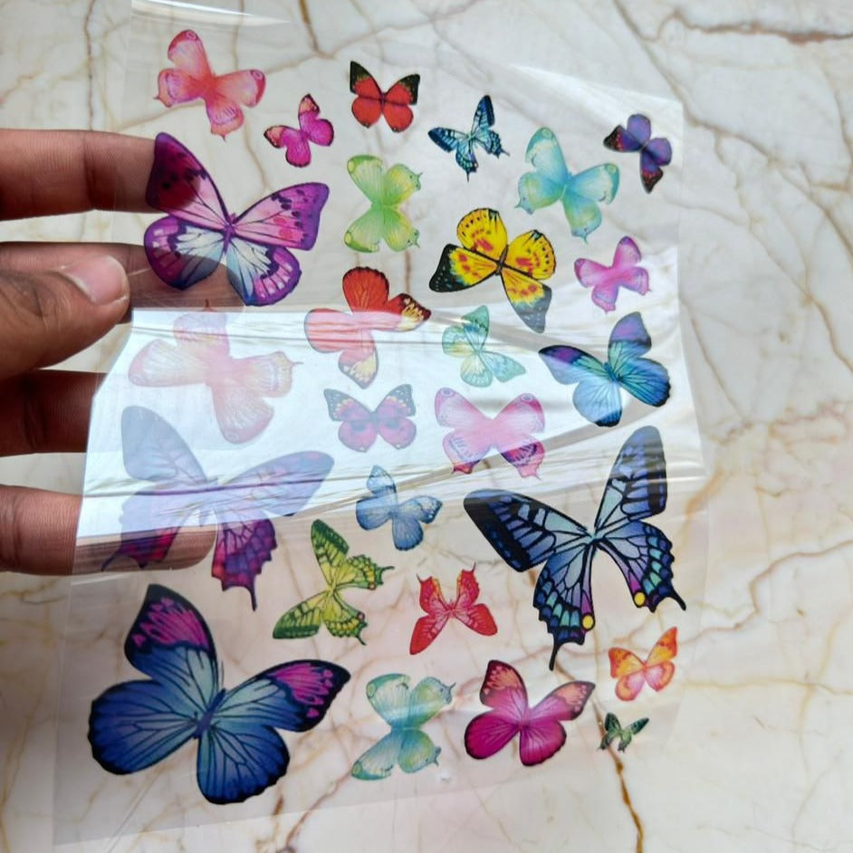 A6 Butterfly Insert Sheet - B
