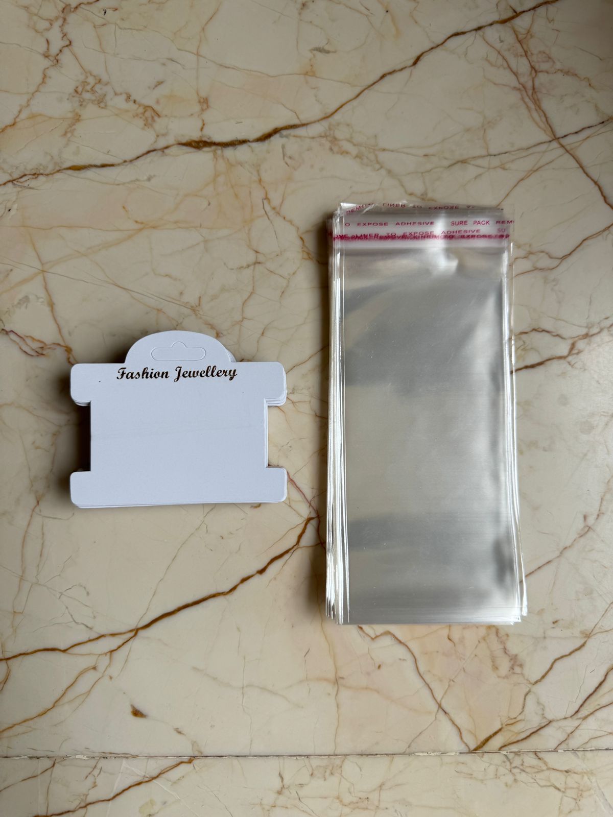 Bracelets cards with packing - AA