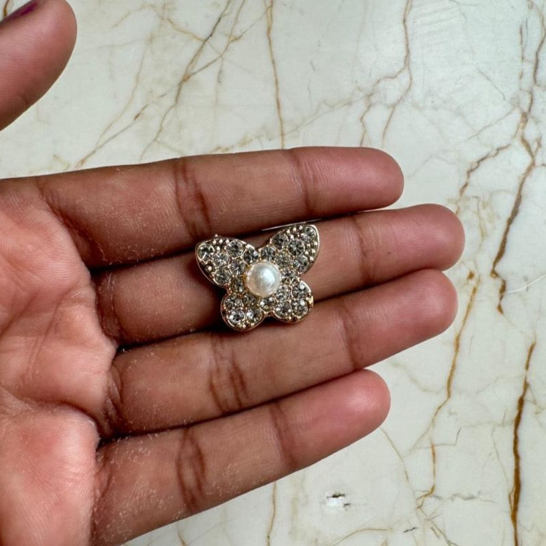 Butterfly Studded Charm