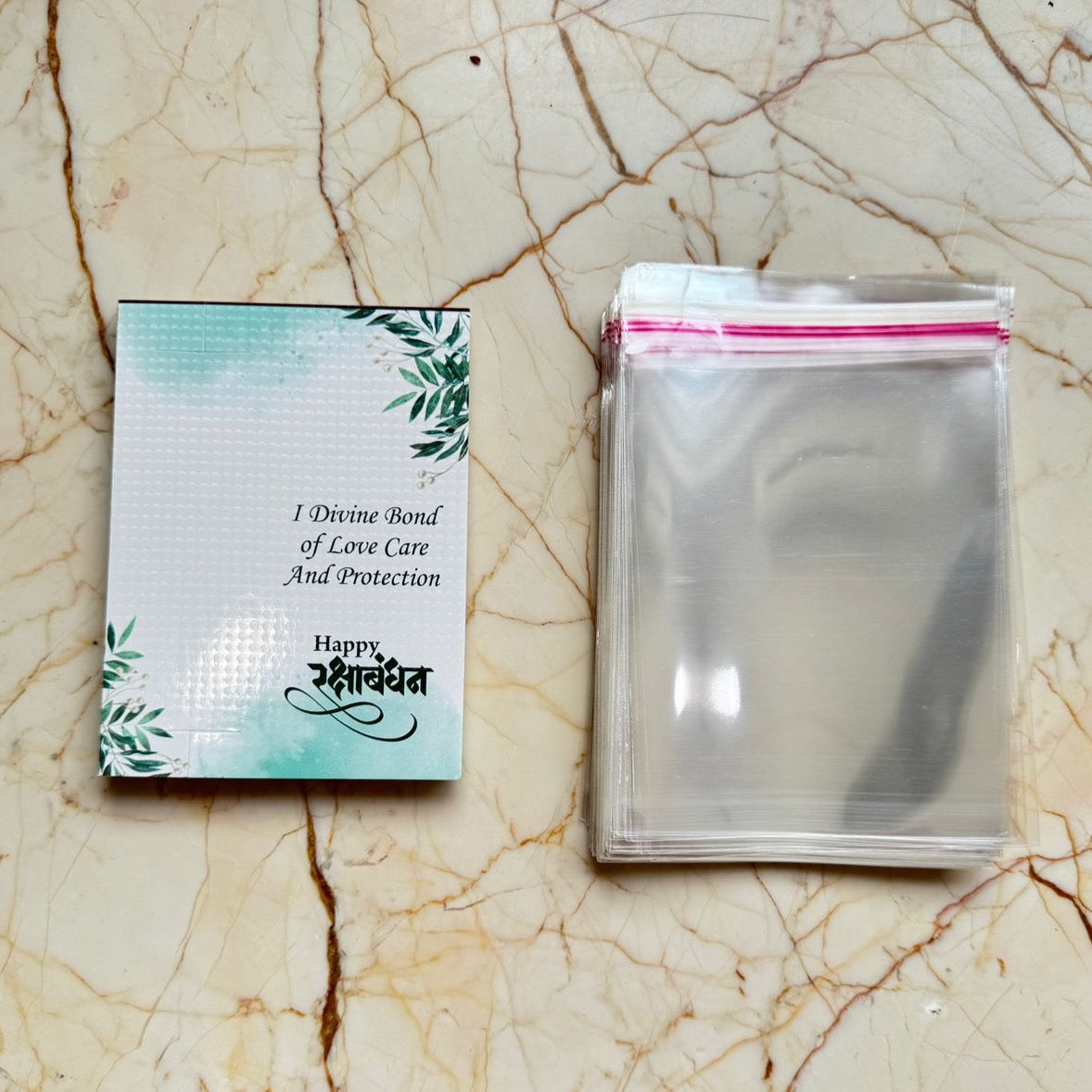 Big Rakhi Packing Card - A26