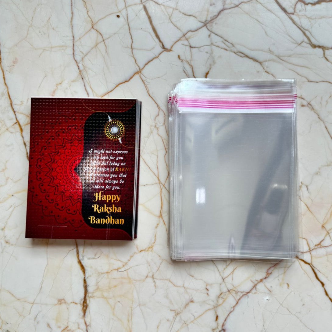 Big Rakhi Packing Card - A23