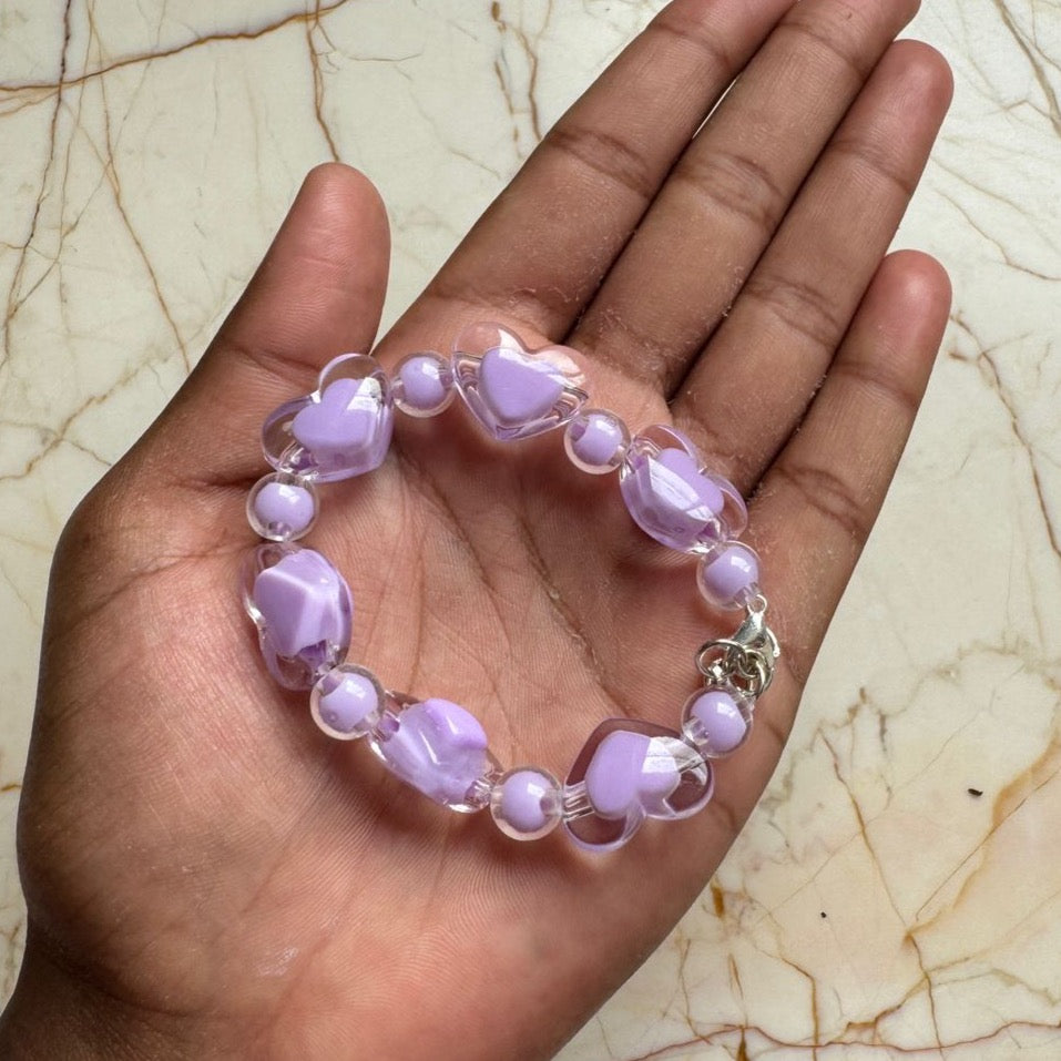 Heart Beads Bracelets