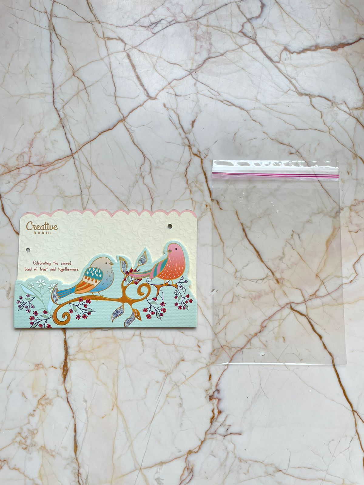 Premium Rakhi Folding Cards - A