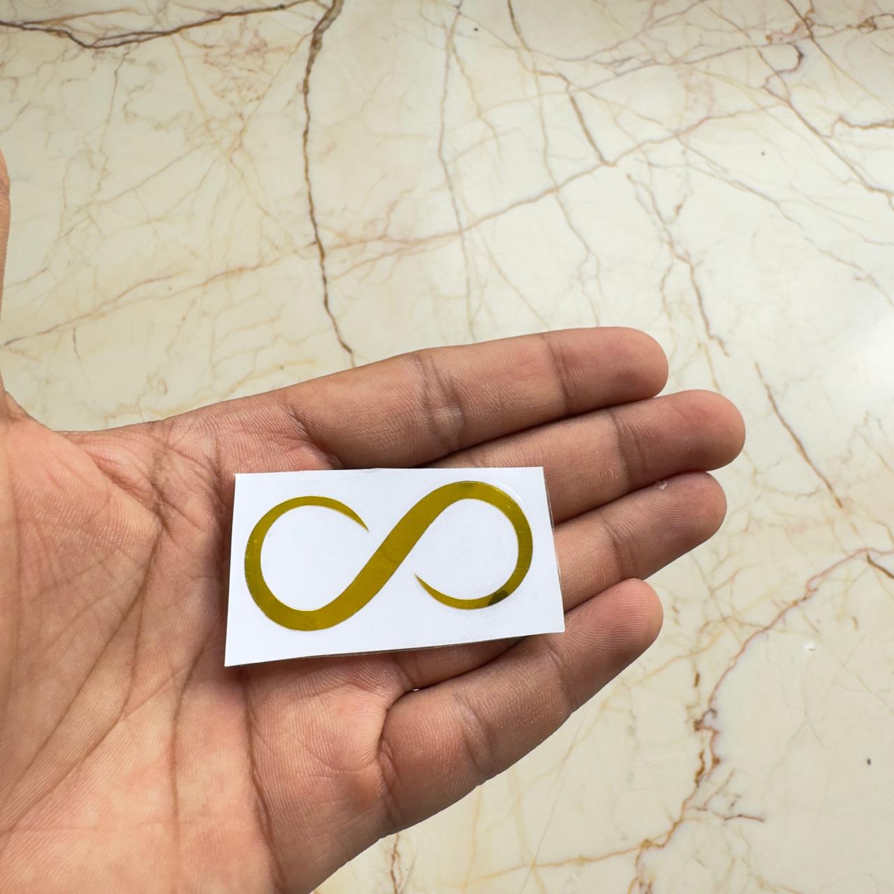 Infinity vinyl sticker - C