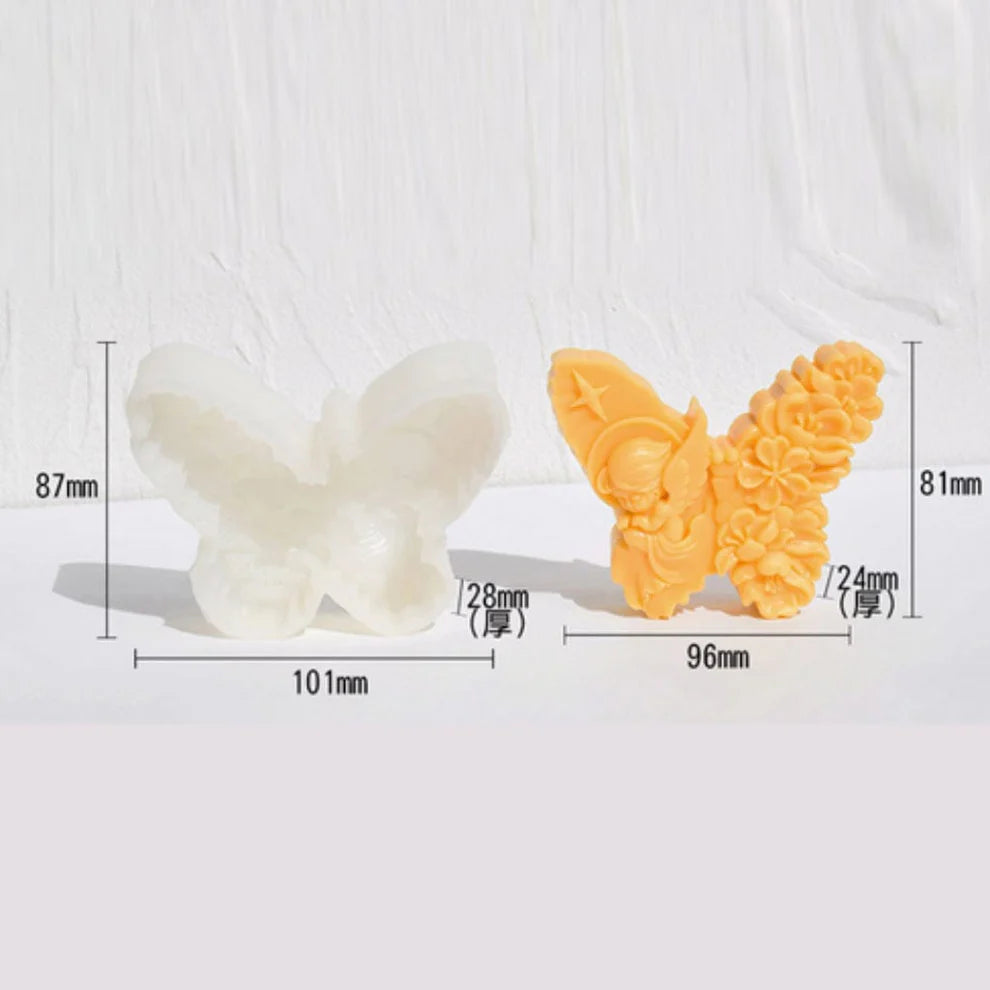 Fairy In Butterfly Handmade Mould