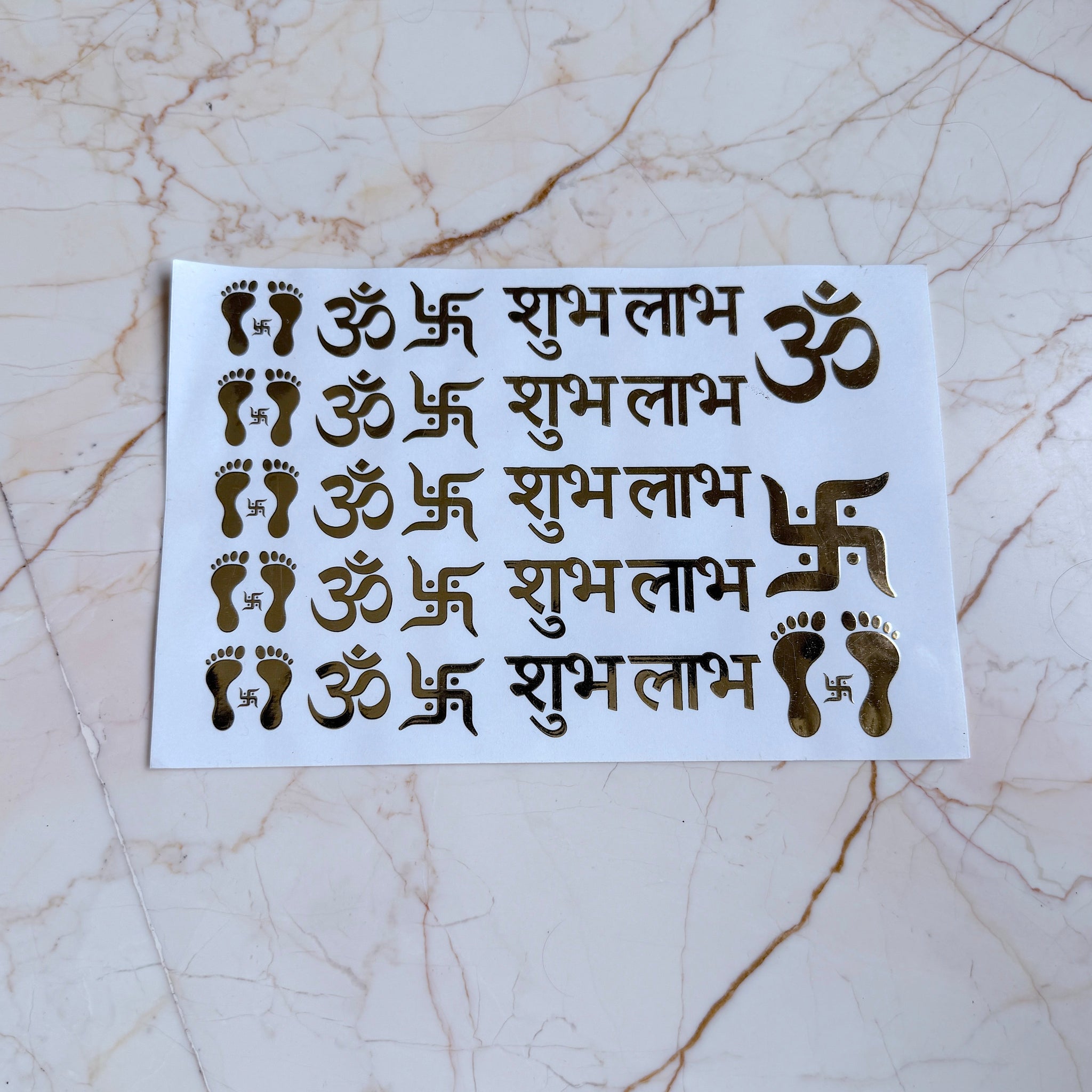 shubh labh Stickers for resin art