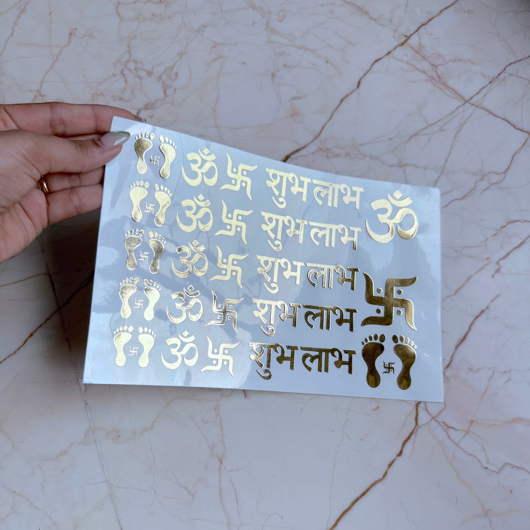 shubh labh Stickers for resin art
