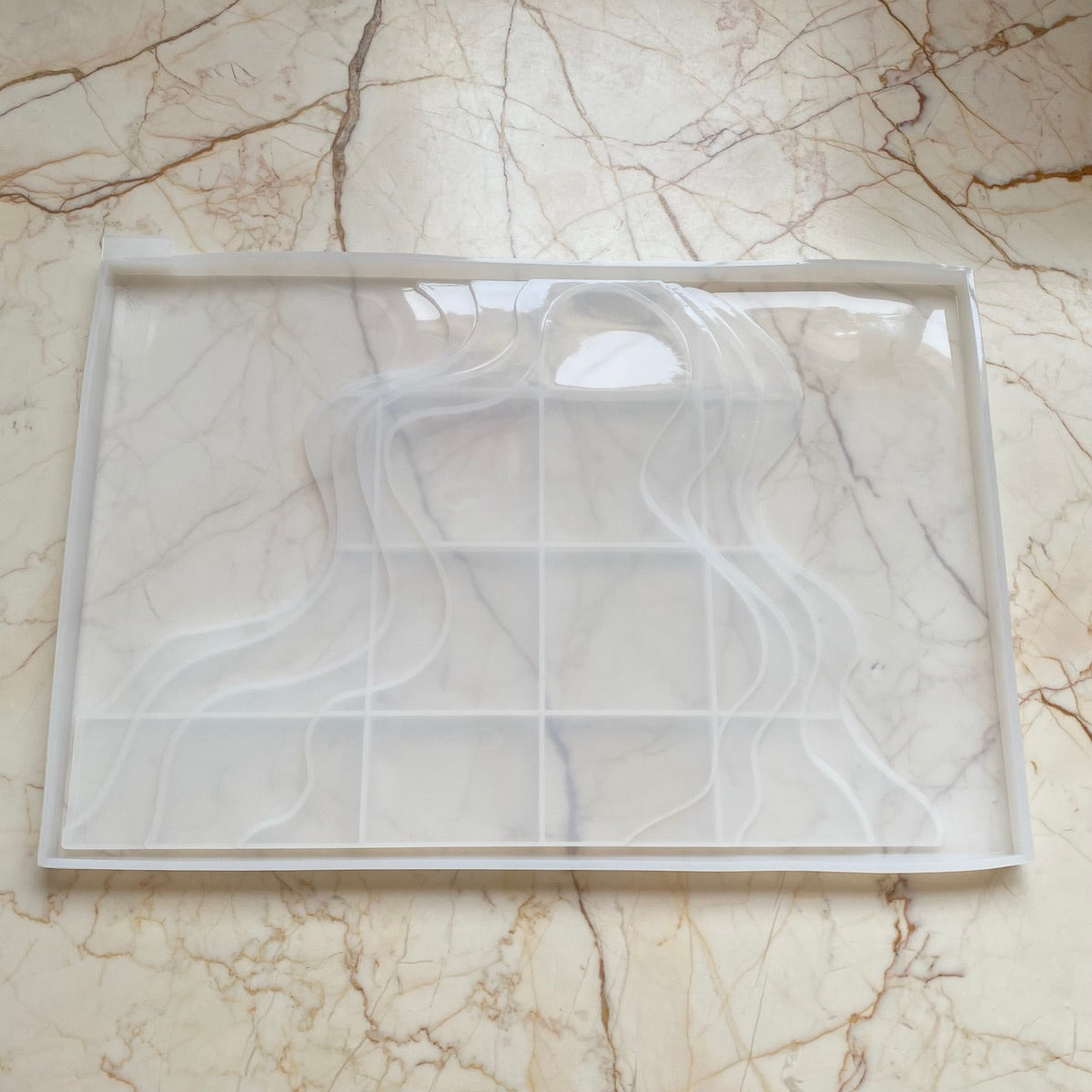 Ocean Layer Rectangle Tray Mould