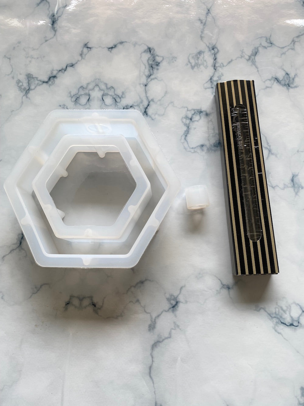 Hexagon tube planter mould