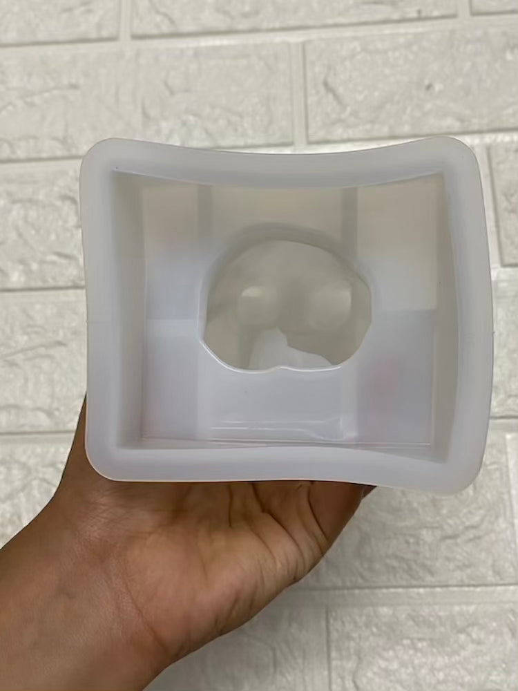 Peace sign hand shaped Mould