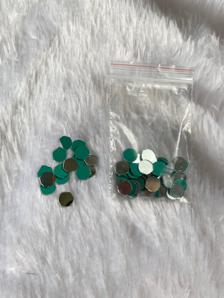 Small Glass Mirror Round cutting - small