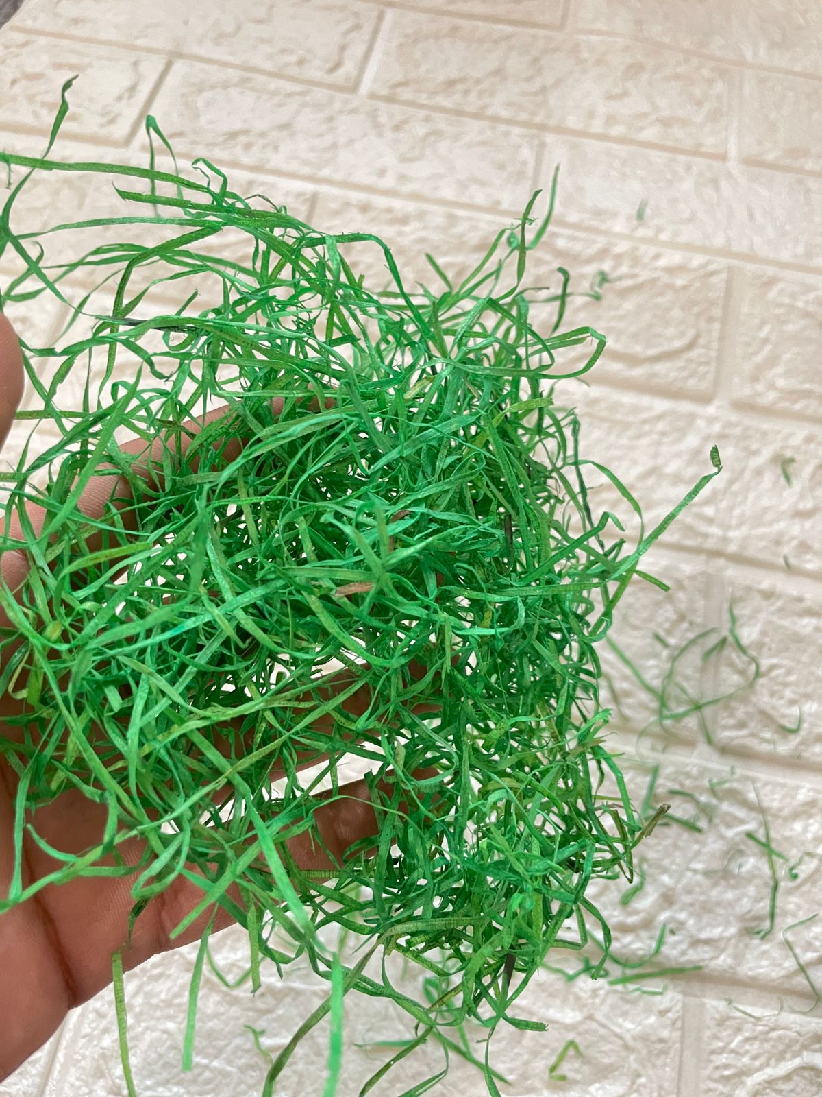 wooden grass - box fillers