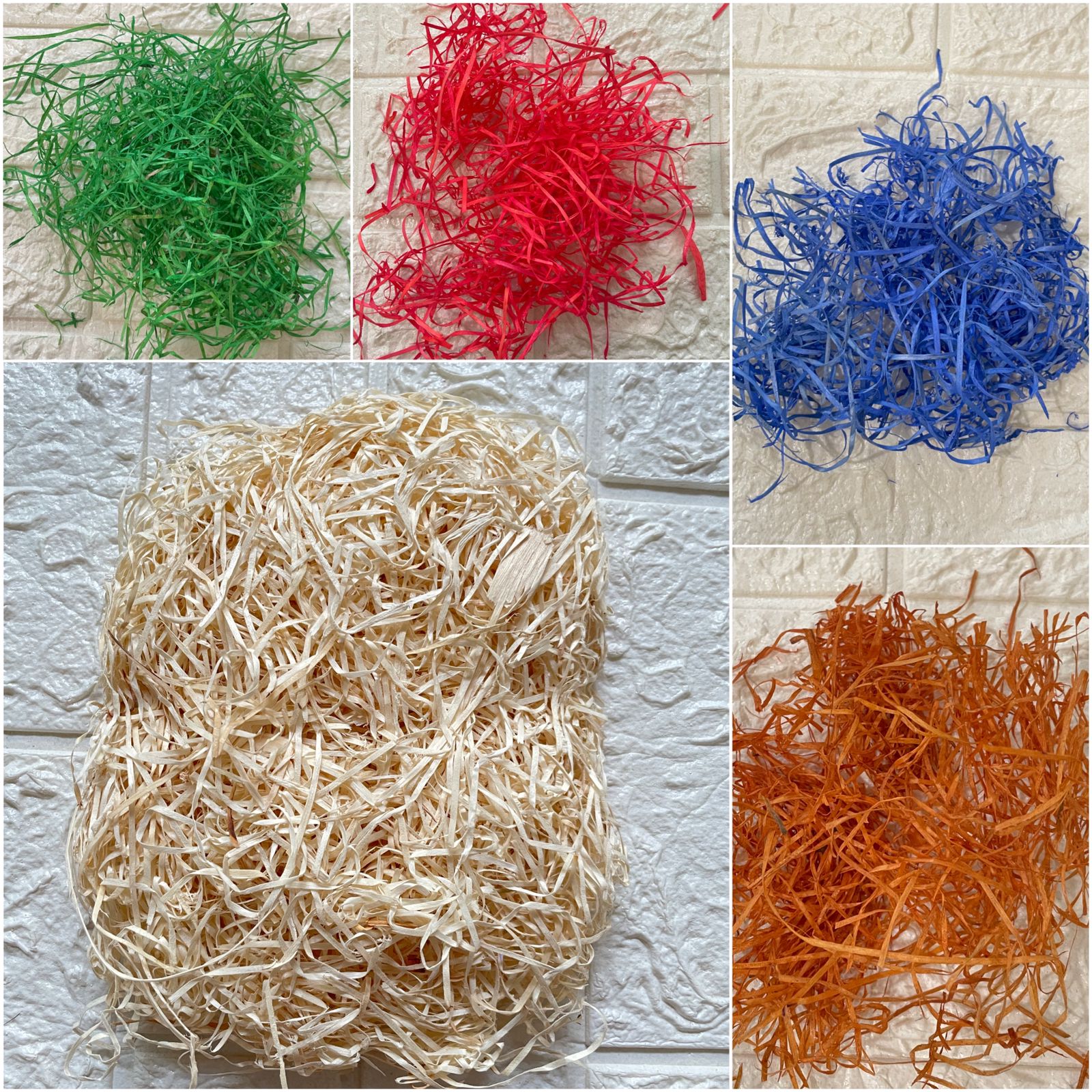 wooden grass - box fillers