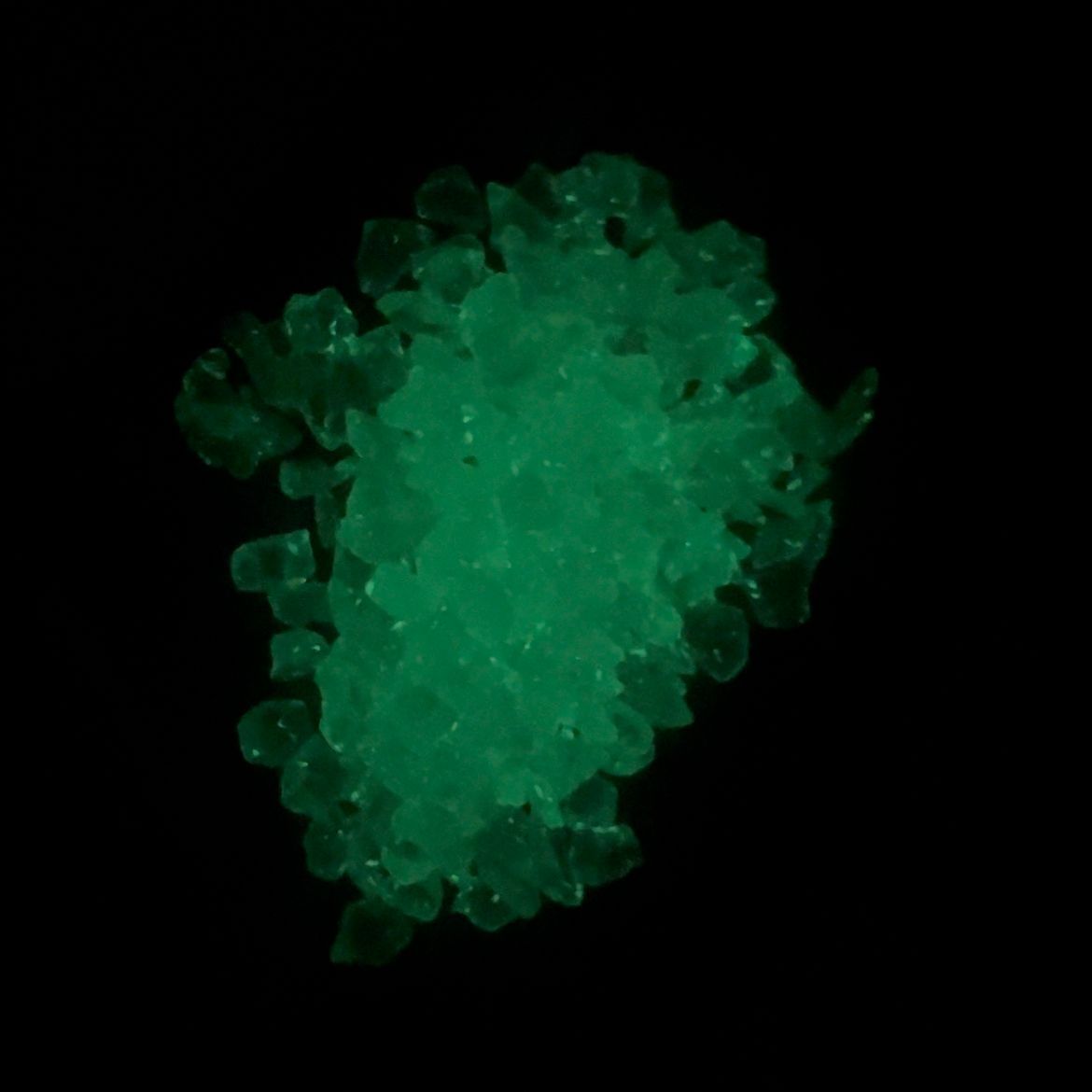 Green Glow In Dark Stones - Big