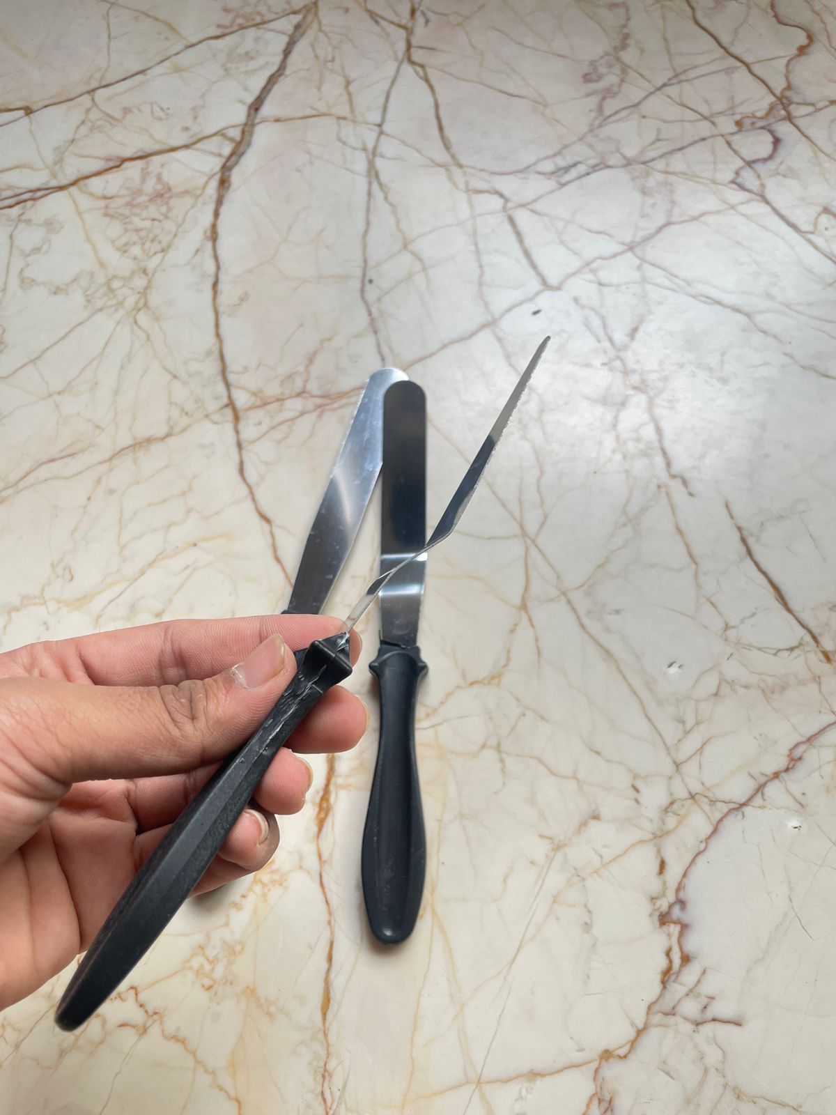 pallet knives - set of 3